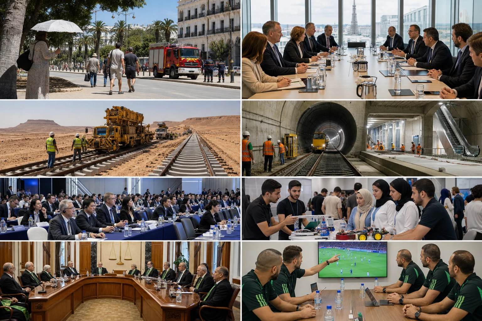 أخبار الجزائر في 17 يوليو 2026: الحر، برلين، السكك الحديدية، مترو الجزائر، الذكاء الاصطناعي، الجامعة، الانتخابات وكرة القدم