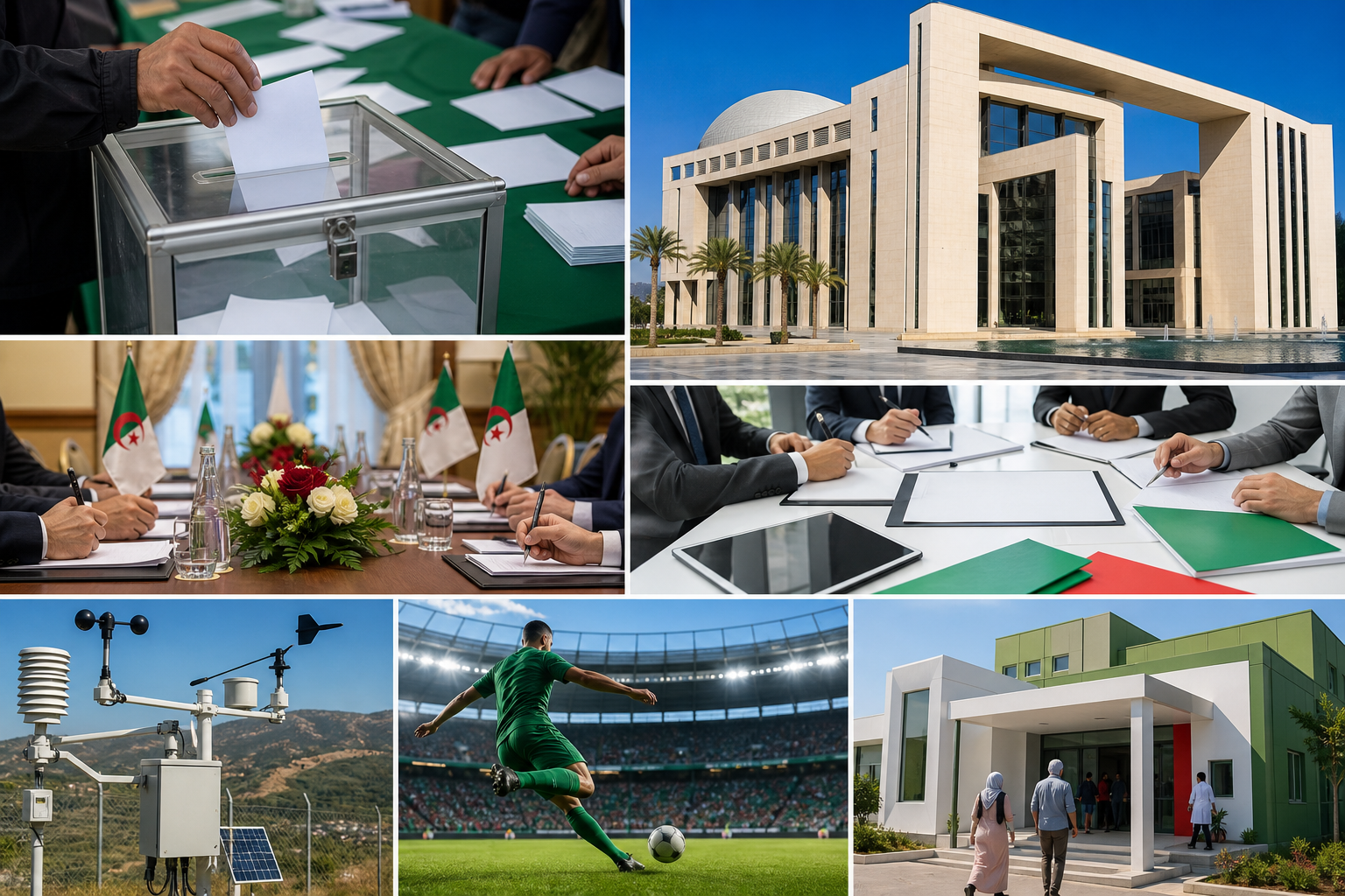 Algeria News Digest, July 4, 2026: Election Turnout, Government, Diplomacy, Insurance, Climate, Football and Local Health