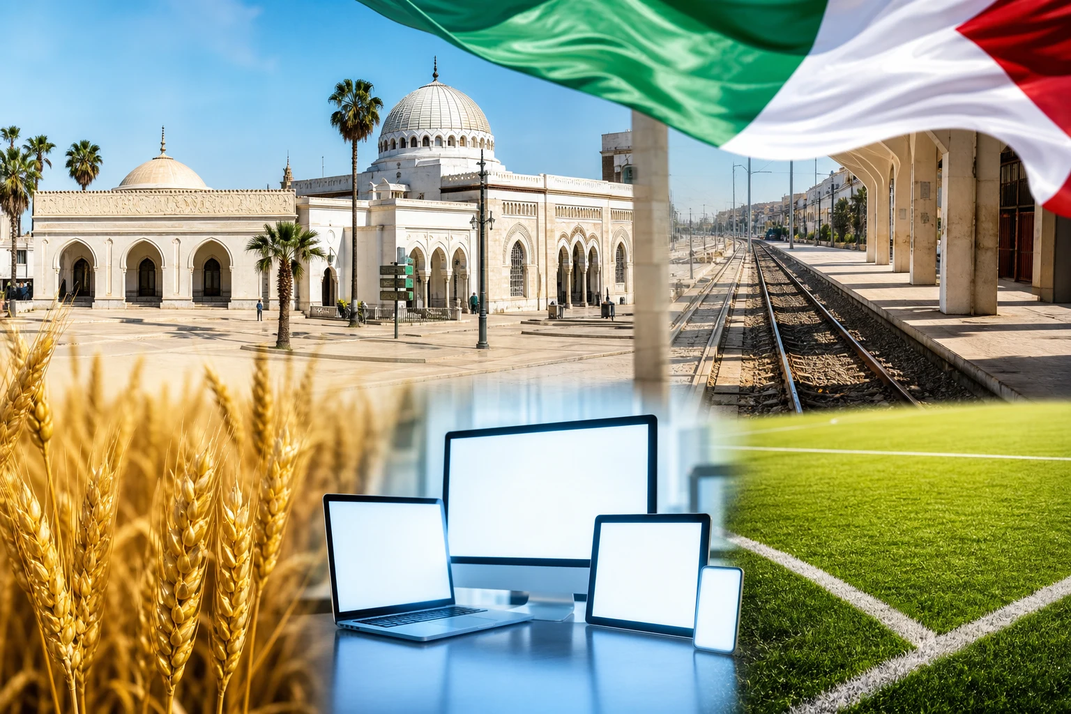 أخبار الجزائر، 5 يوليو 2026: الاستقلال، الانتخابات، الخدمات، السكك الحديدية، الفلاحة، الاستيراد وكرة القدم