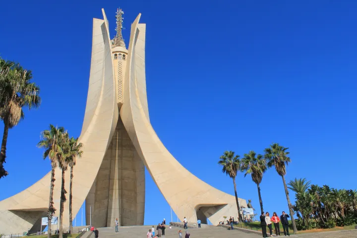 Algiers Bay Port Heights in Algeria