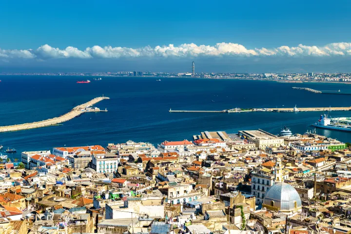 Algiers City Centre Panorama in Algeria