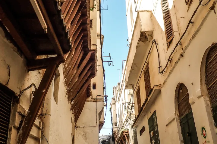 Algiers City Centre Port Mediterranean in Algeria