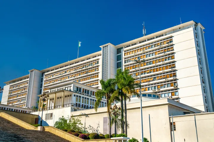 Algiers Government Palace in Algeria