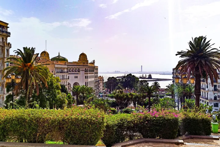 Algiers Grande Poste Square in Algeria