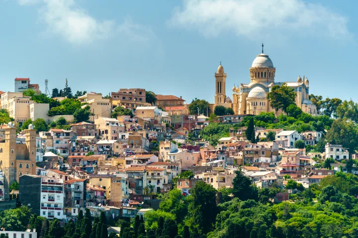 Algiers Notre Dame Afrique Basilica in Algeria