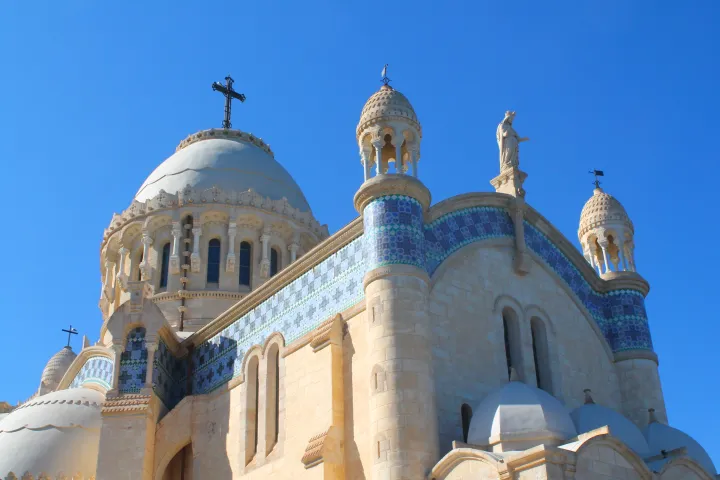 Algiers Notre Dame Afrique Basilica in Algeria