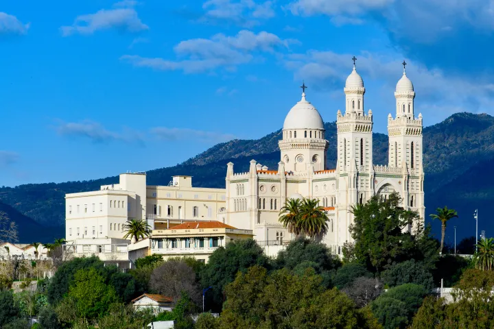 Annaba Basilica Saint Augustine View in Algeria