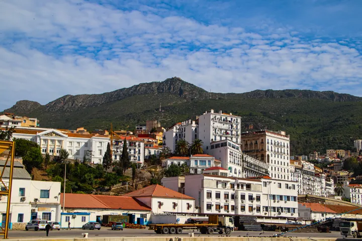 Bejaia Port in Algeria