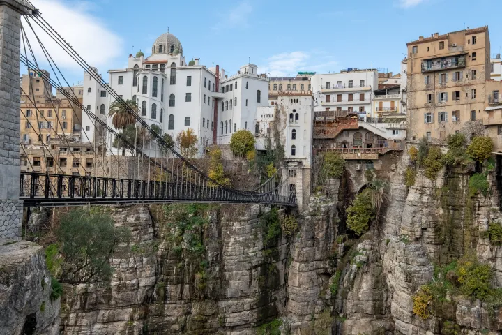 Constantine Bridges Cityscape in Algeria