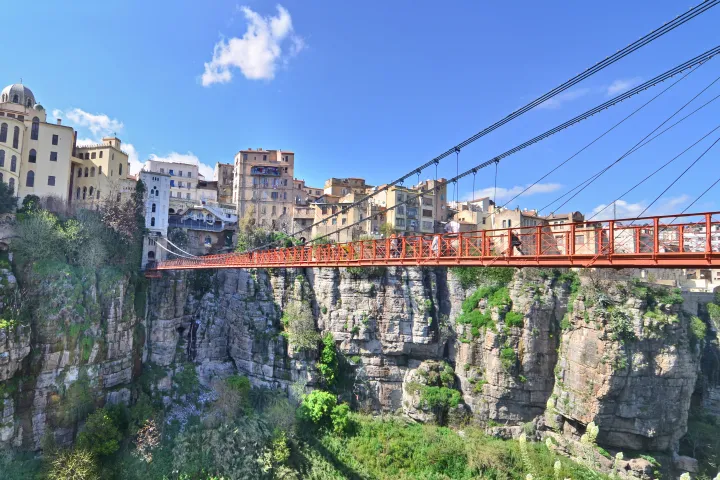 Constantine Hill City Panorama in Algeria