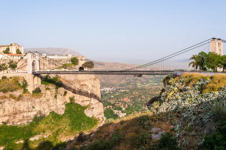 Constantine Sidi Mcid Bridge in Algeria