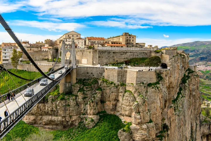 Constantine Sidi Mcid Bridge in Algeria