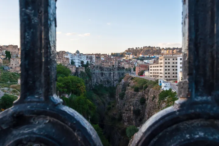 Constantine Suspension Bridge in Algeria