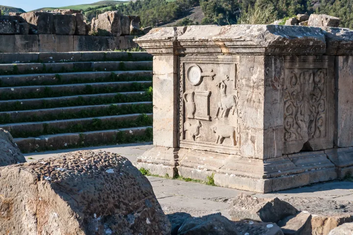 Djemila Roman Ruins in Algeria