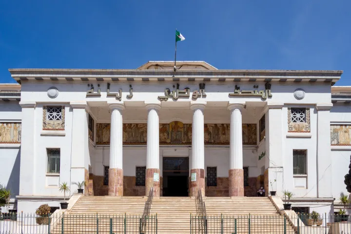 Oran National Museum Zabana Facade in Algeria