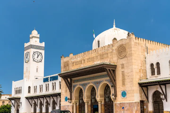 Oran Railway Station in Algeria