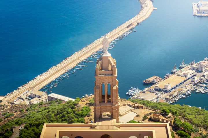 Oran Santa Cruz Fort Cityscape in Algeria