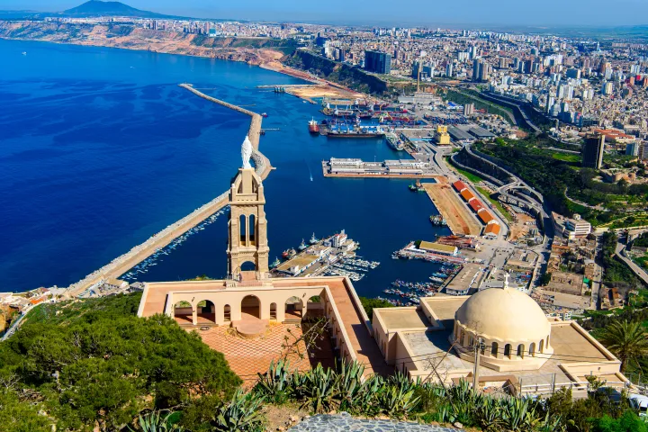Oran Santa Cruz Fort View in Algeria