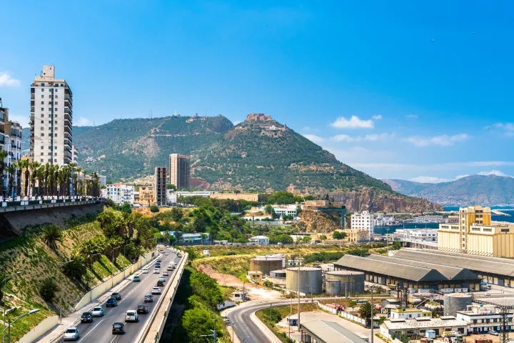 Oran Seaside Boulevard in Algeria