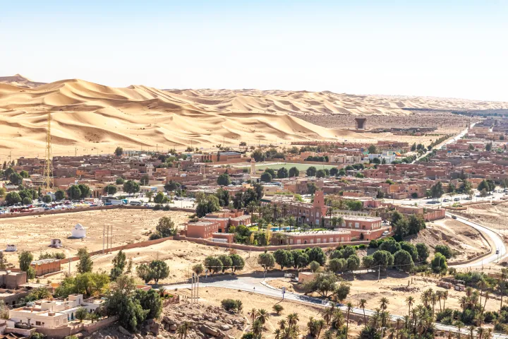 Taghit Bechar Baroun Mountain View in Algeria
