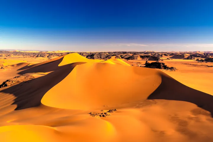 Tassili Najjer Tin Merzouga Dune Sunset in Algeria