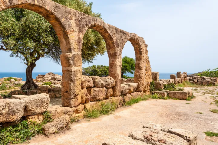 Tipasa Roman Ruins in Algeria
