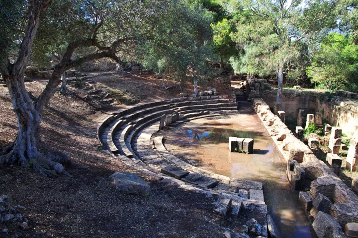 Tipaza Ancient Roman Ruins in Algeria