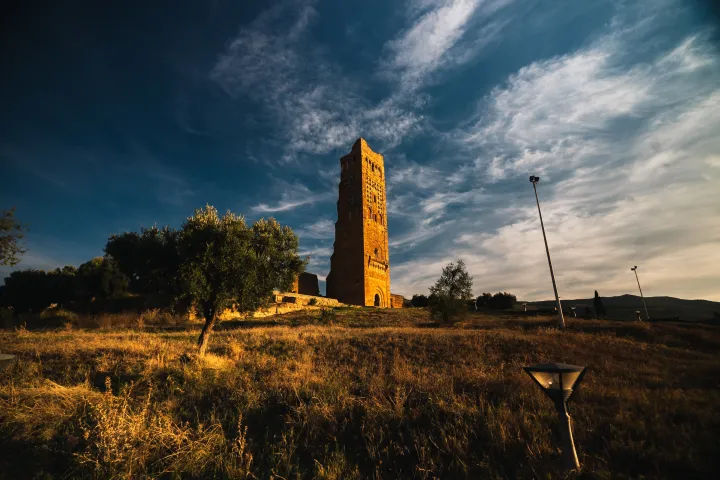Tlemcen Mansourah Minaret Ruins in Algeria