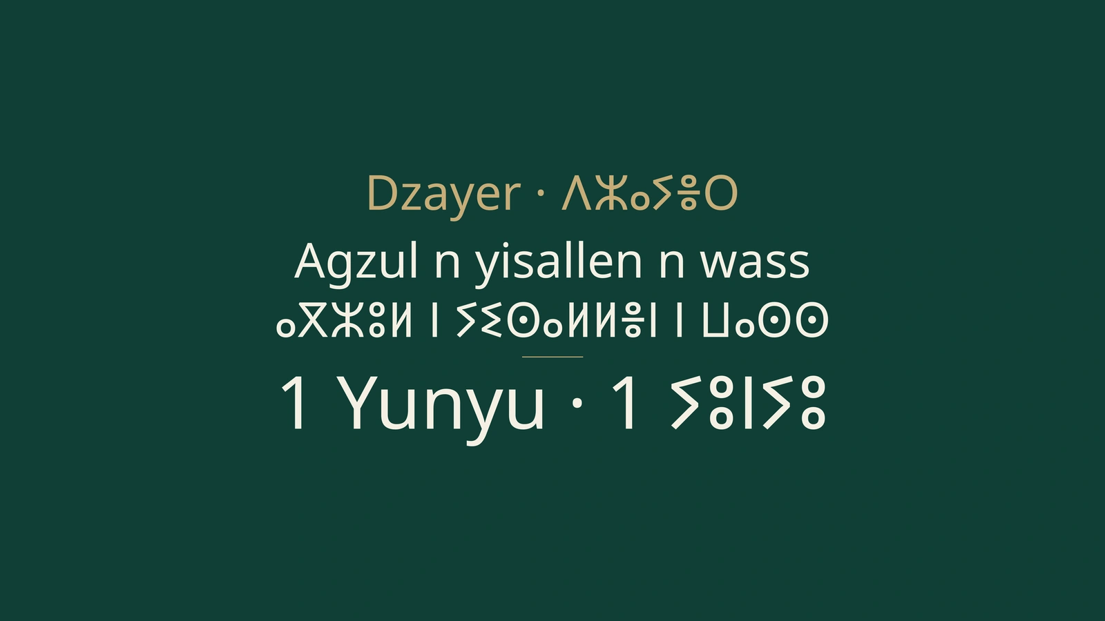ⵉⵙⴰⵍⵍⵏ ⵏ ⵍⵣⵣⴰⵢⴻⵔ 1 ⵢⵓⵏⵢⵓ 2026: ⵉⵎⵉⵔⵏ, ⴷⵉⴱⵍⵓⵎⴰⵙⵉⵜ ⴷ ⴰⵏⴰⴱⴰ