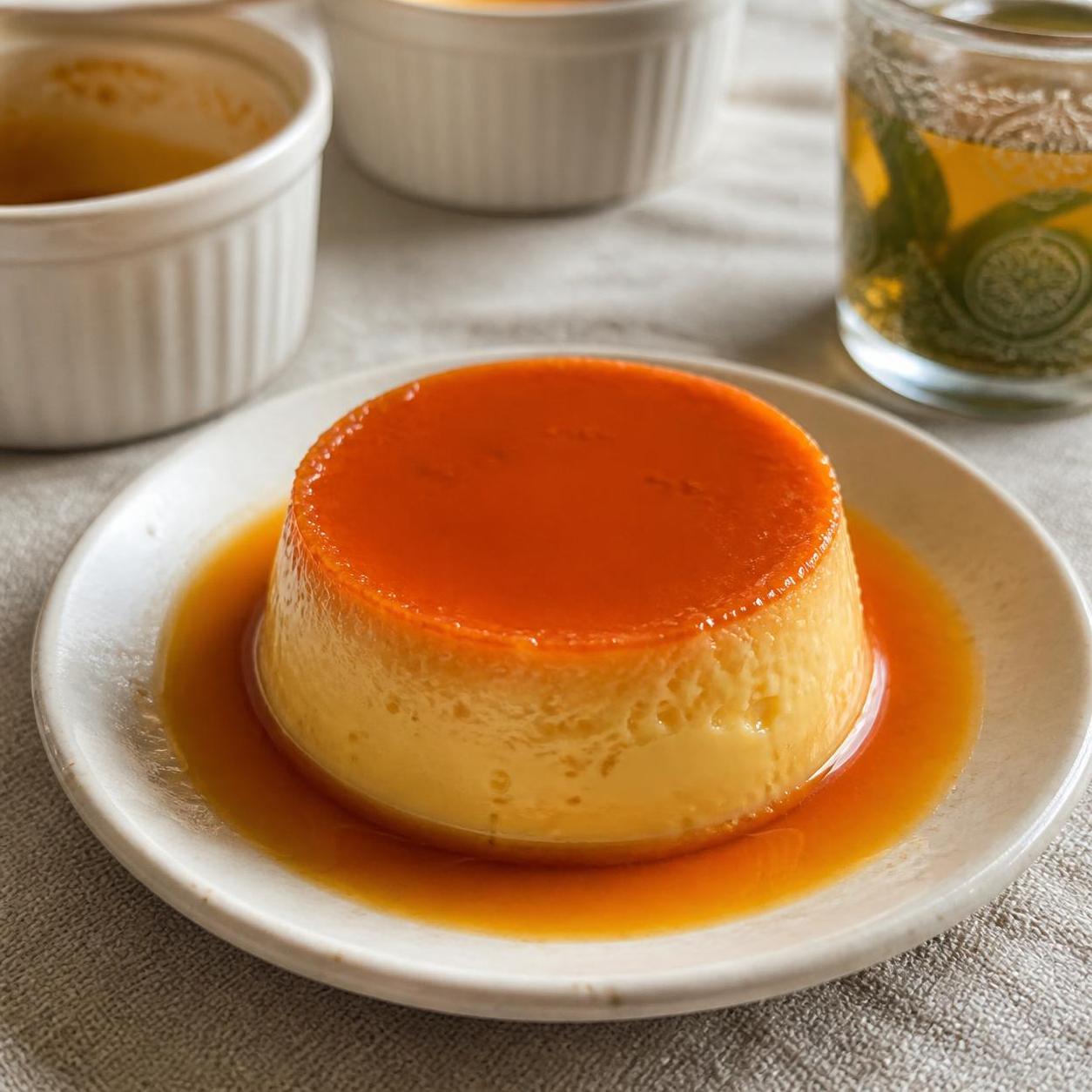 طريقة تحضير Flan fait maison من الحلويات الجزائرية