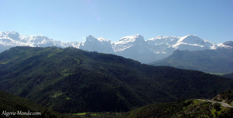 Montagnes en Algérie