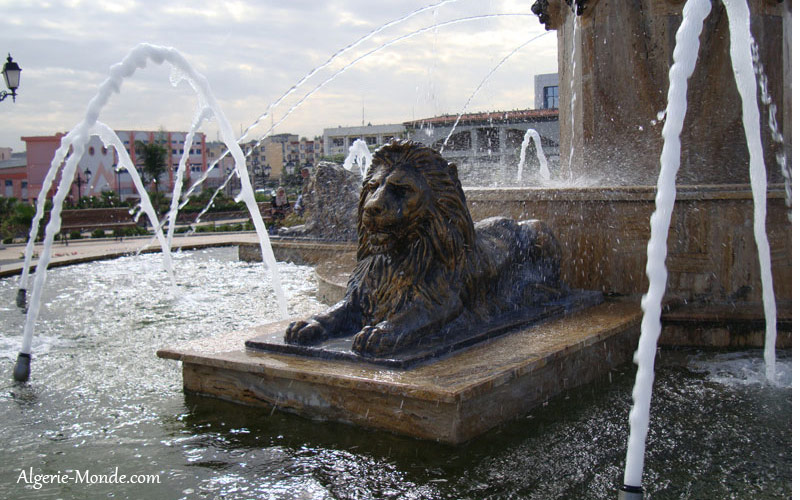 Bouira — fontaine lions bouira