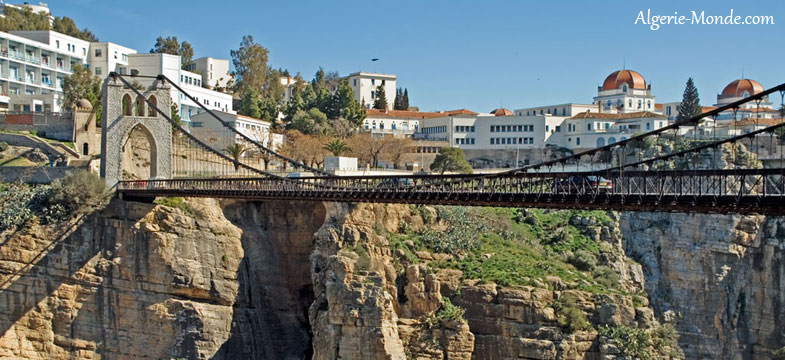 Constantine — pont suspendu sidi mcid constantine