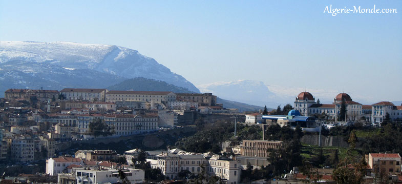 Constantine — vue ensemble ville constantine