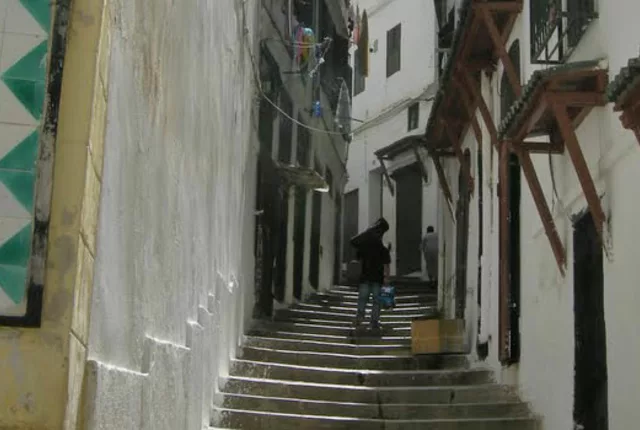 Quartier casbah alger in Algiers, Algeria