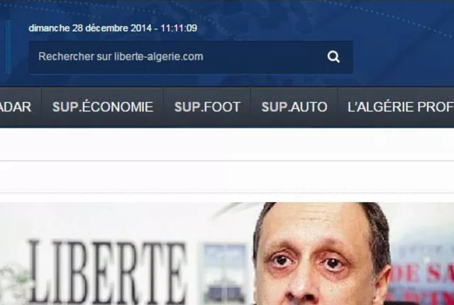 Quotidien liberte alger in Algiers, Algeria