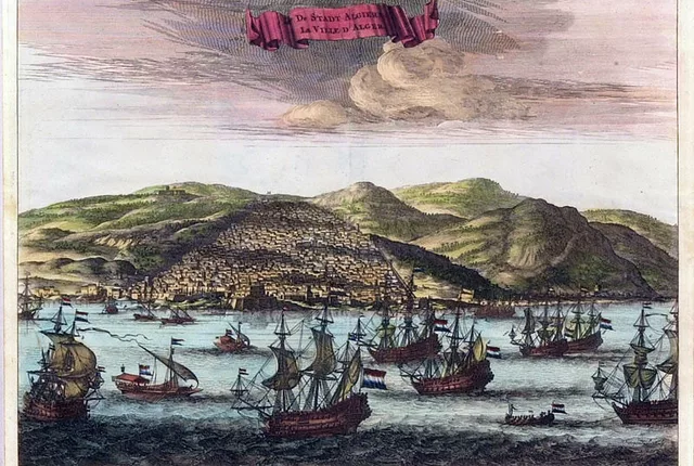 Navires marchands hollandais alger 1680 in Algiers, Algeria