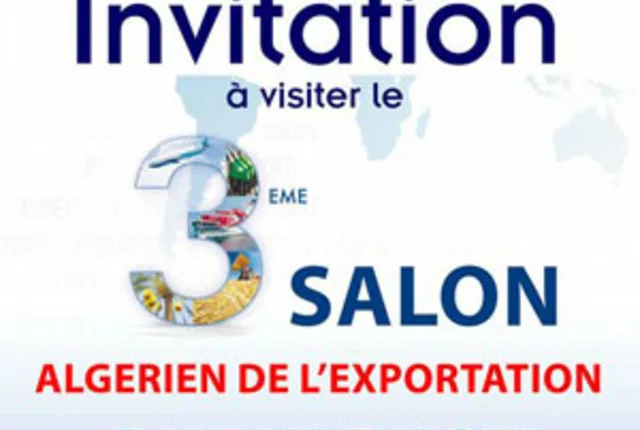 Salon djazair export alger in Algiers, Algeria