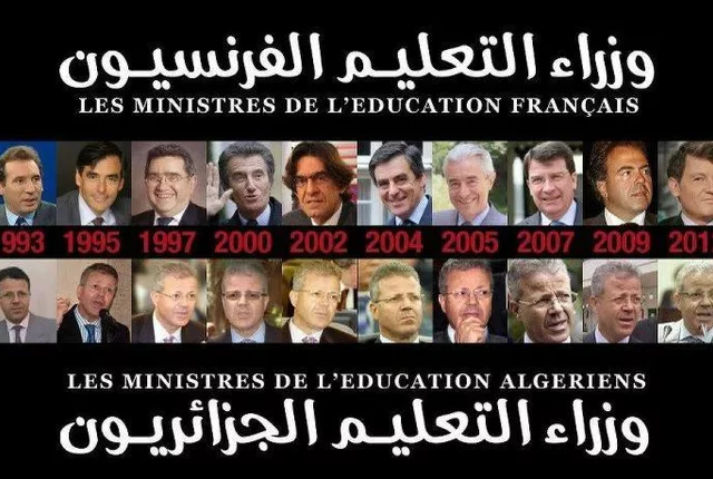 Ministres education france algerie in Algiers, Algeria