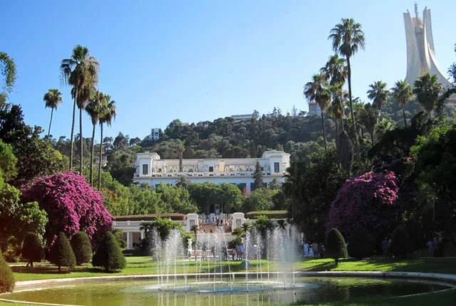 Jardin essai alger in Algiers, Algeria