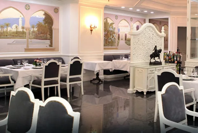 Restaurant hotel hilton alger in Algiers, Algeria