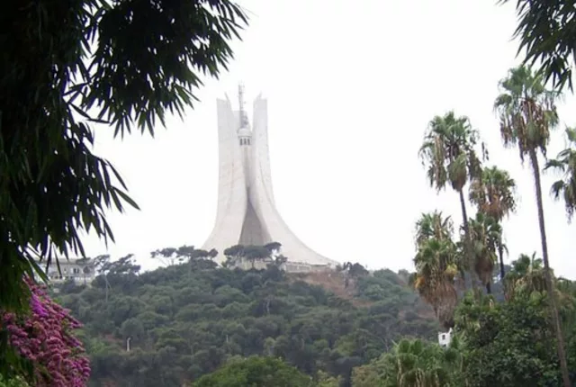Makam el chahid alger in Algiers, Algeria