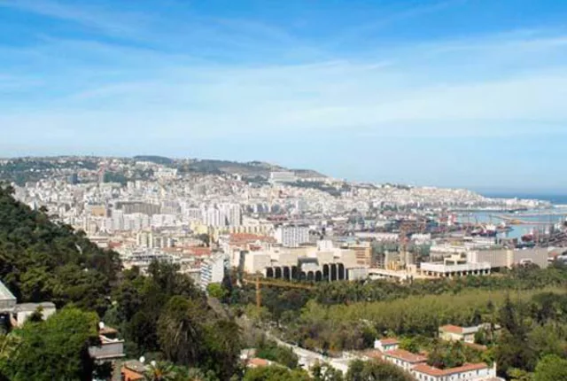 Vue ensemble sur alger in Algiers, Algeria