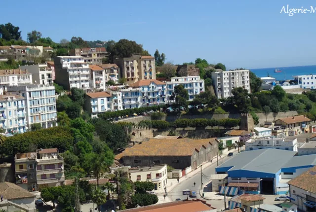 Vue depuis place guidon bejaia in Béjaïa, Algeria