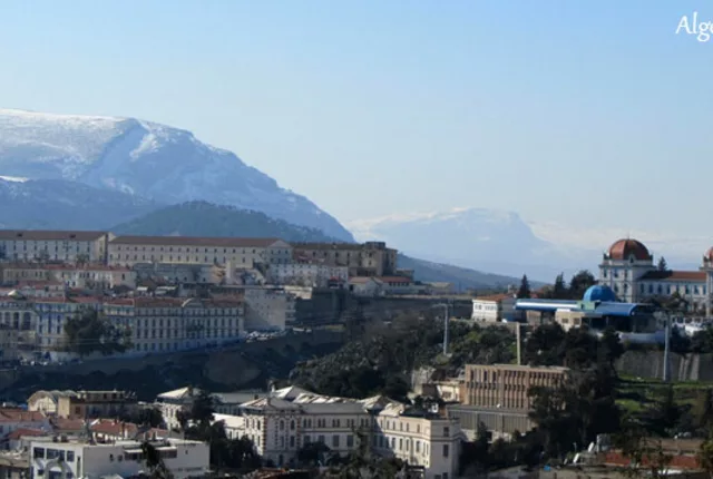 Vue ensemble ville constantine in Constantine, Algeria