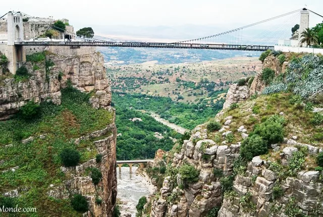 Pont suspendu sidi mcid 1 in Constantine, Algeria