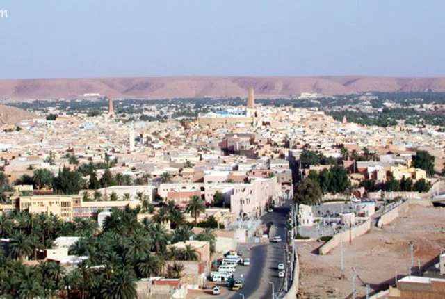 Vue ensemble ville ghardaia in Ghardaïa, Algeria