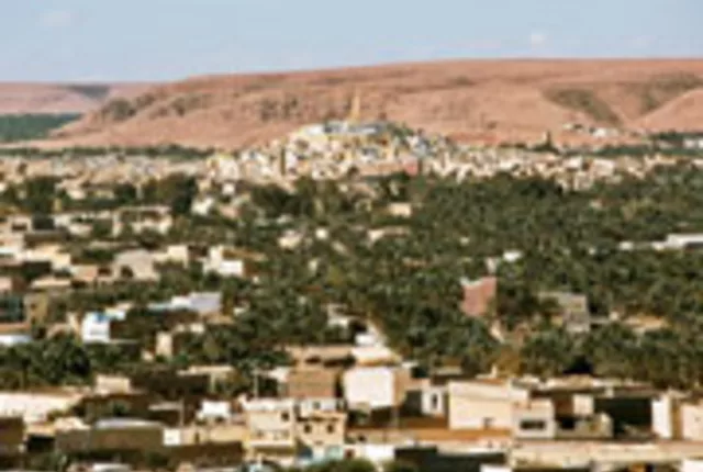 Vue ensemble ville ghardaia in Ghardaïa, Algeria