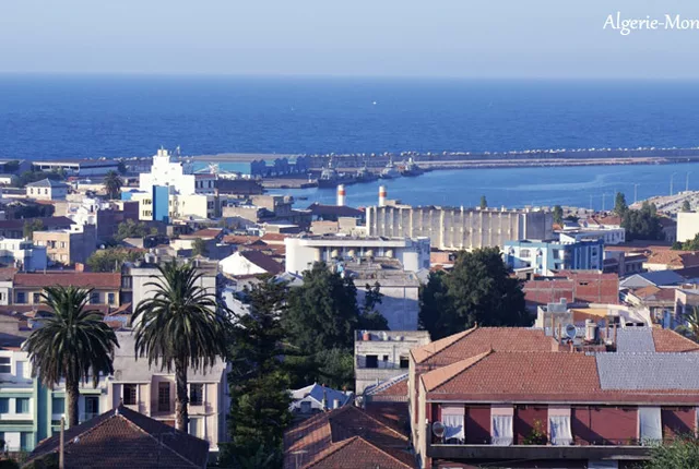 Ville jijel in Jijel, Algeria