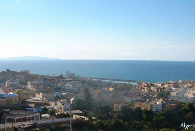 Vue ville mostaganem in Mostaganem, Algeria
